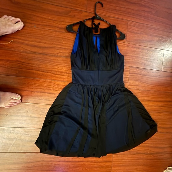 Jessica Howard Cocktail dress black with blue undertones 8 - Picture 6 of 9